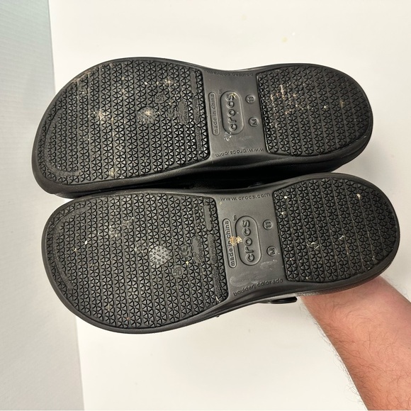 Crocs Adult Bistro Clogs Slip Resistant Work Shoes for Men Sz 11 - Picture 8 of 12